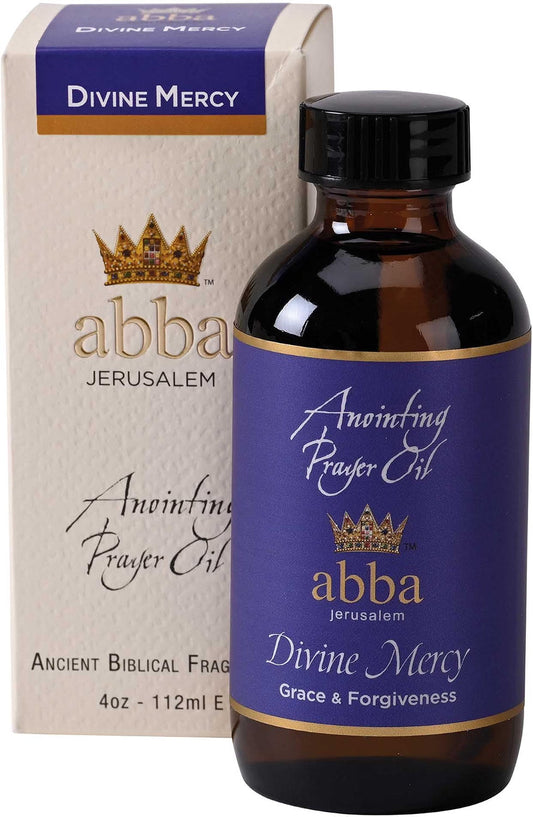 Divine Mercy Grace and Forgiveness Anointing Oil - 4oz