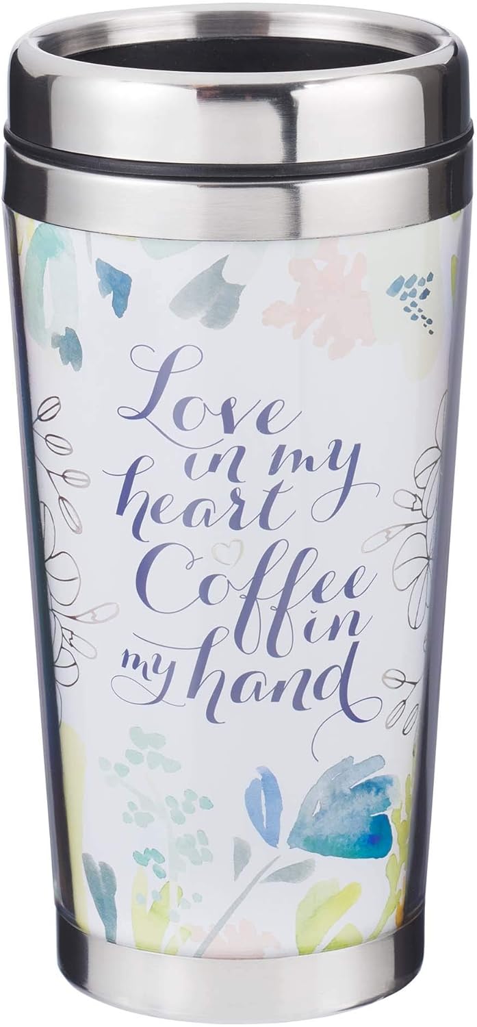 Love In My Heart Travel Mug (Travel Mug/Journal Set)