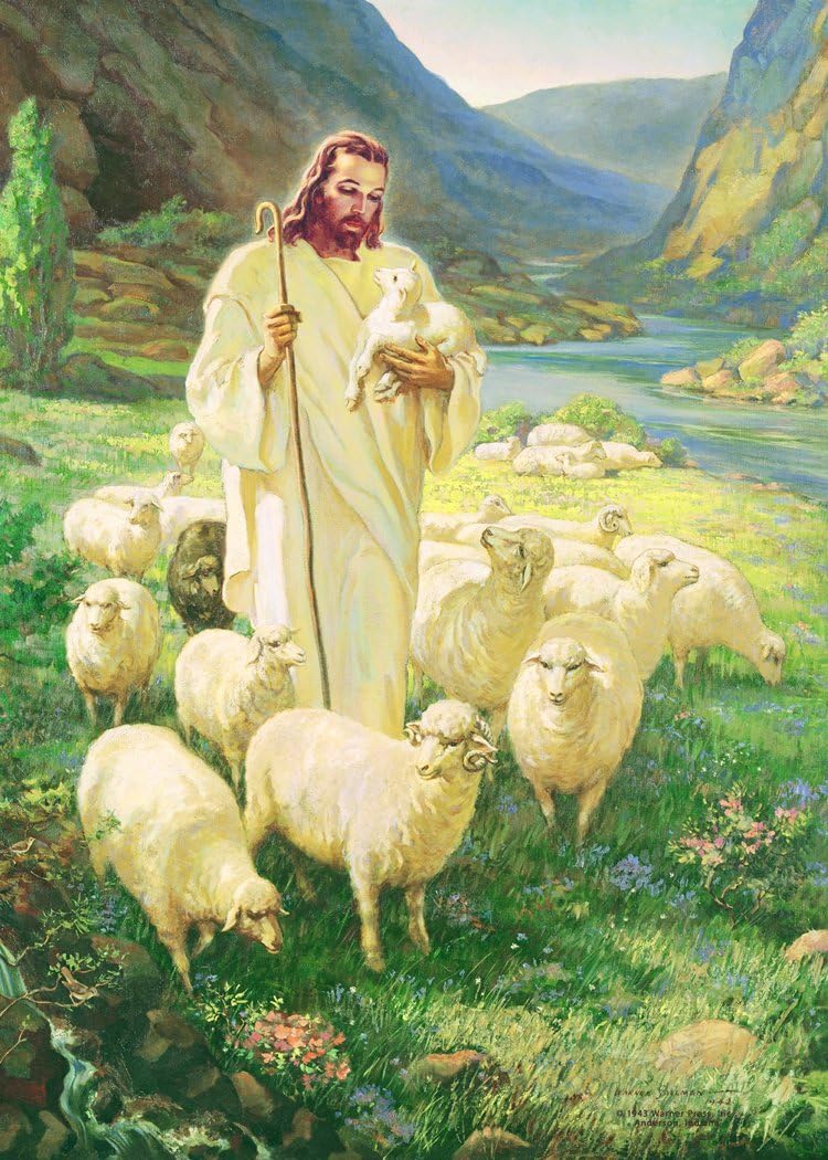 Head of Christ 75th Anniversary Edition Warner - Greeting Cards Sallman Art Collection 12 Boxed Cards Includes KJV Scriptures