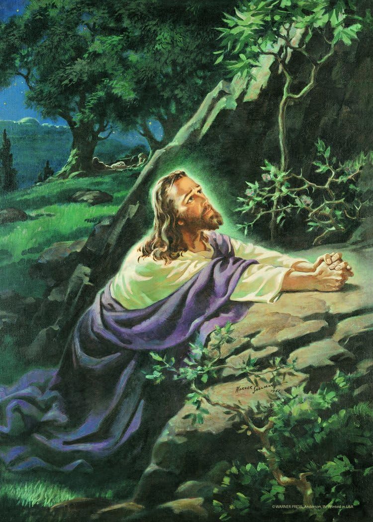 Head of Christ 75th Anniversary Edition Warner - Greeting Cards Sallman Art Collection 12 Boxed Cards Includes KJV Scriptures