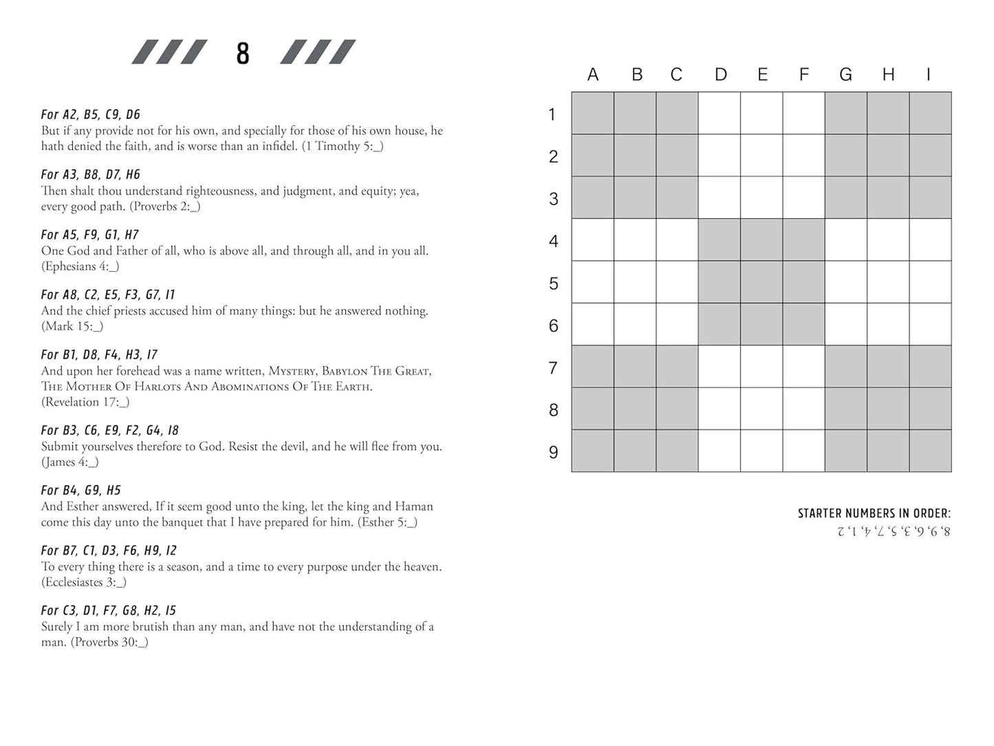 Bible Sudoku: More Than 100 Puzzles to Test Your Trivia Knowledge and Solving Skills