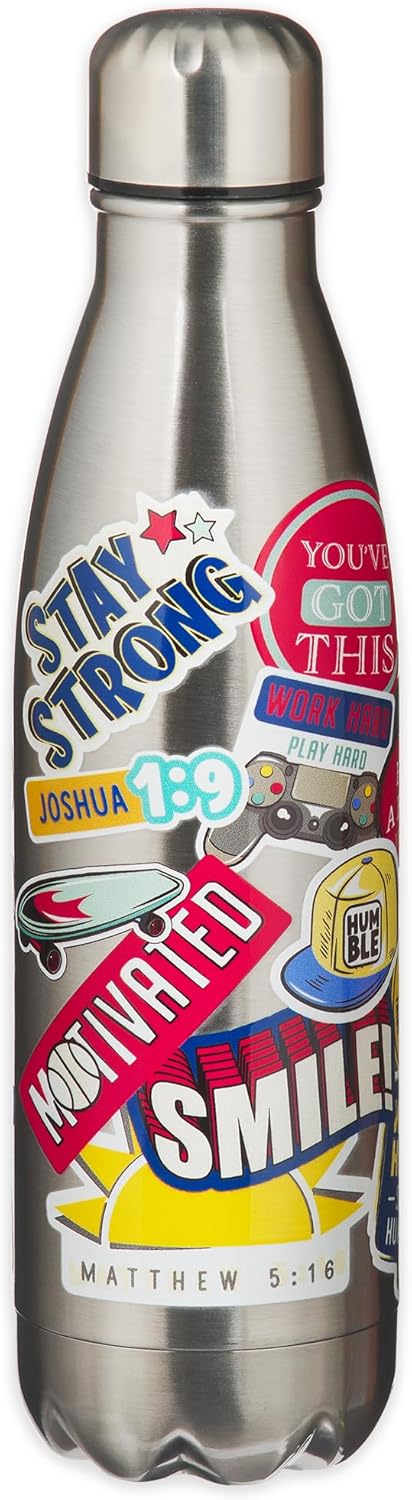 Stay Strong Kid Stainless Steel Water Bottle