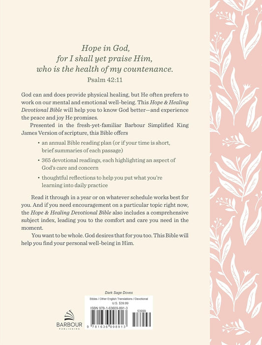 Simplified KJV Bible Hope and Healing