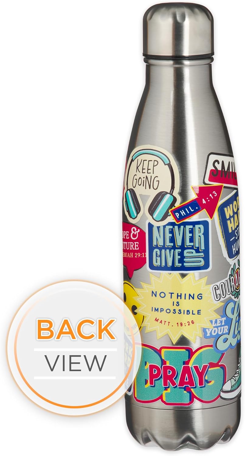 Stay Strong Kid Stainless Steel Water Bottle