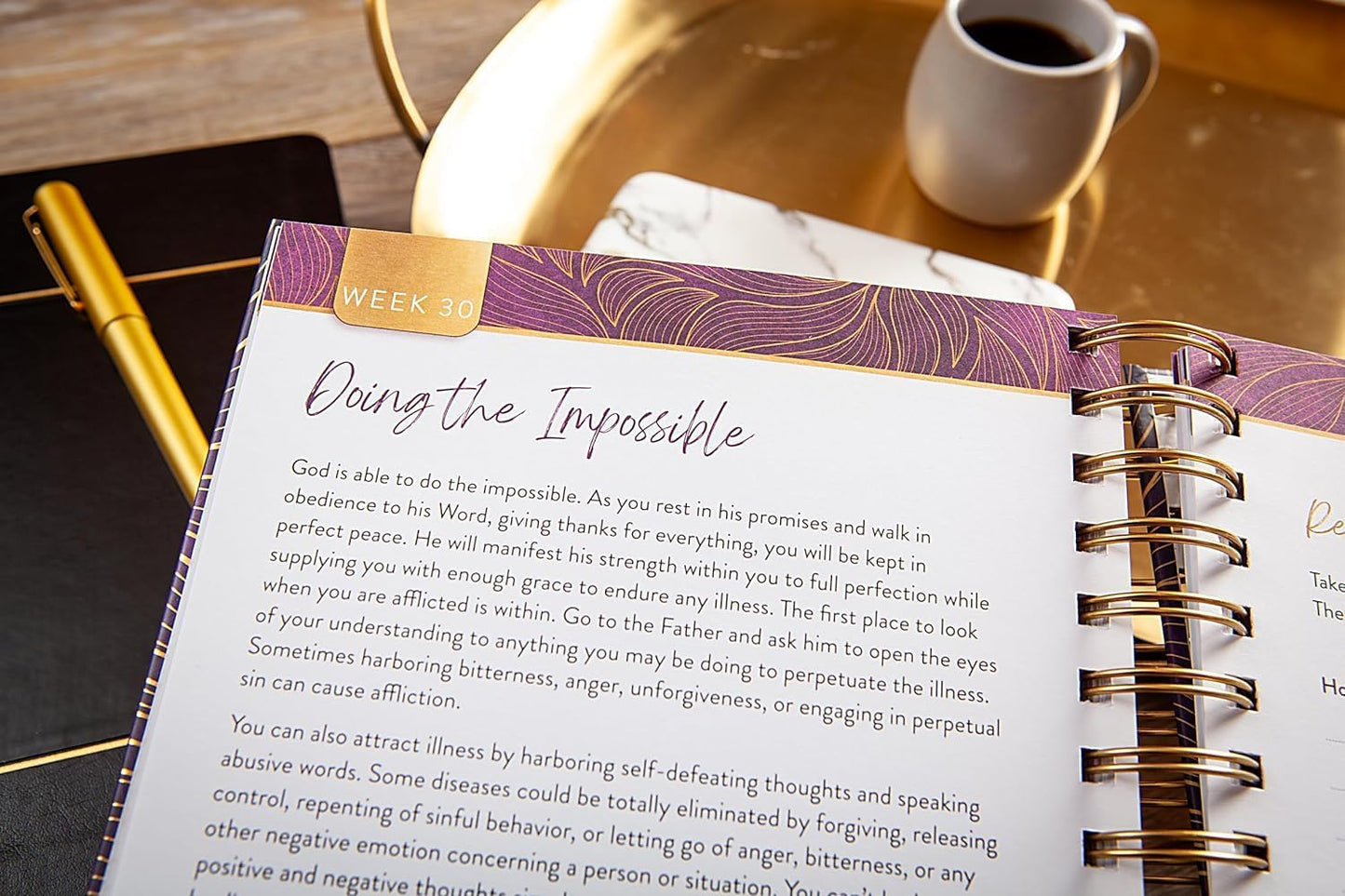 Affirm The Word 52-Week Prayer Journal for Women: Christian Scripture Devotional with Affirmation, Reflection