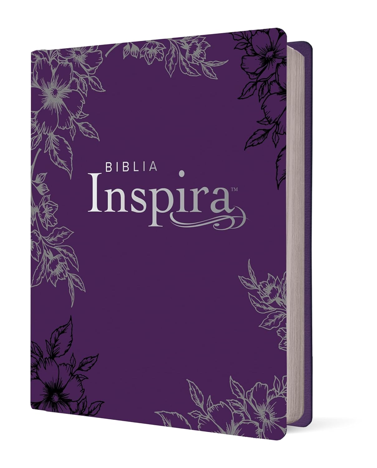 Biblia Inspira NTV con Filament (Tapa dura de SentiPiel, Lavanda) (Spanish Edition) Imitation Leather