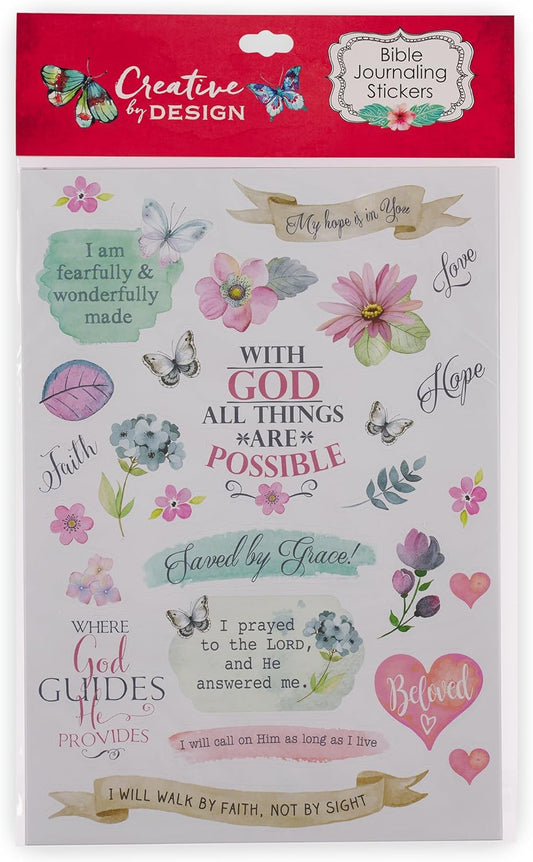 Colorful Stickers for Bible Journaling