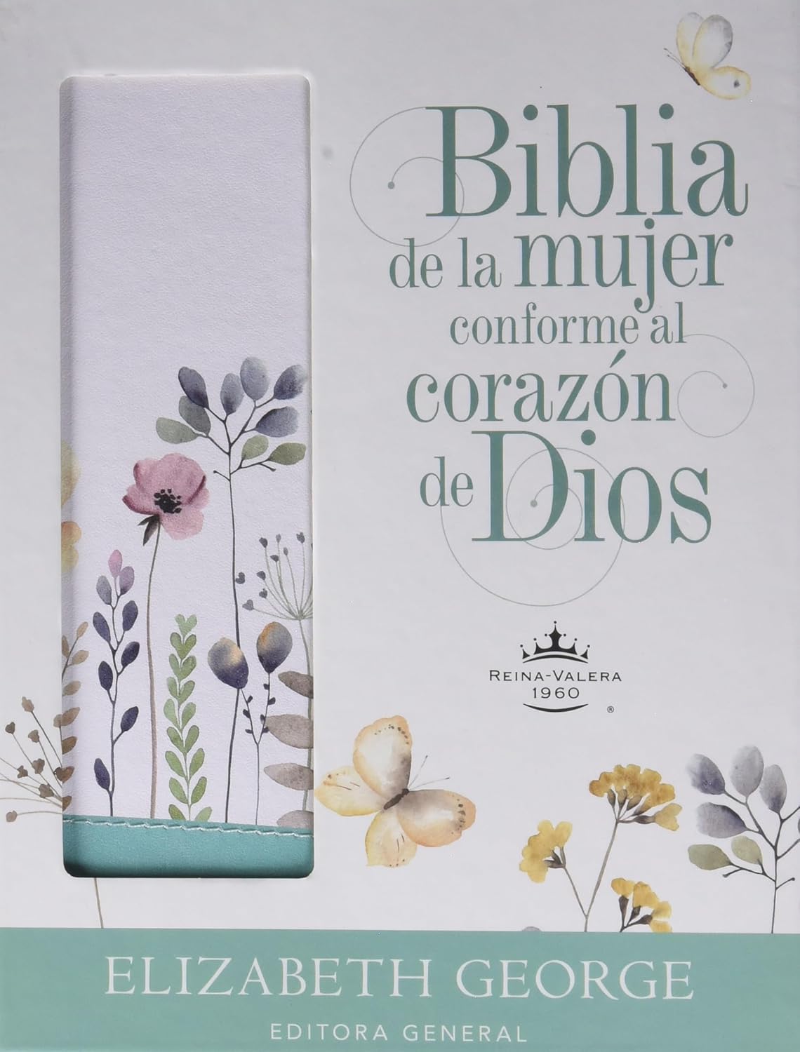 Biblia de la mujer conforme al corazón de Dios (The Bible for a Woman After God's Own Heart): Edición jardín (Spanish Edition) Leather Bound