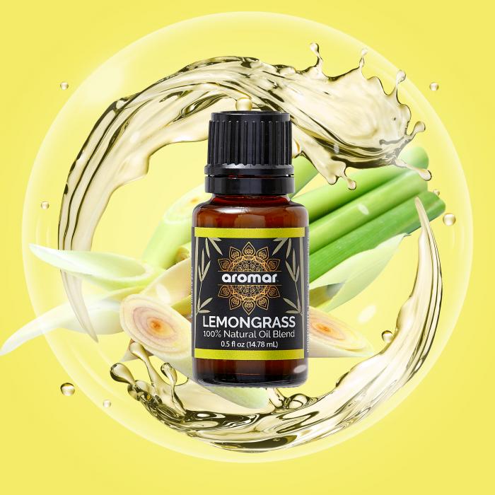 Lemongrass Essential Oil 0.5oz | BLACK LABEL