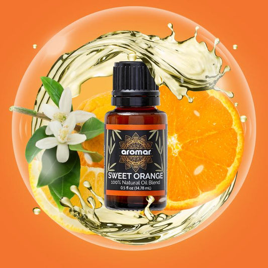 Sweet Orange Essential Oil 0.5oz | BLACK LABEL