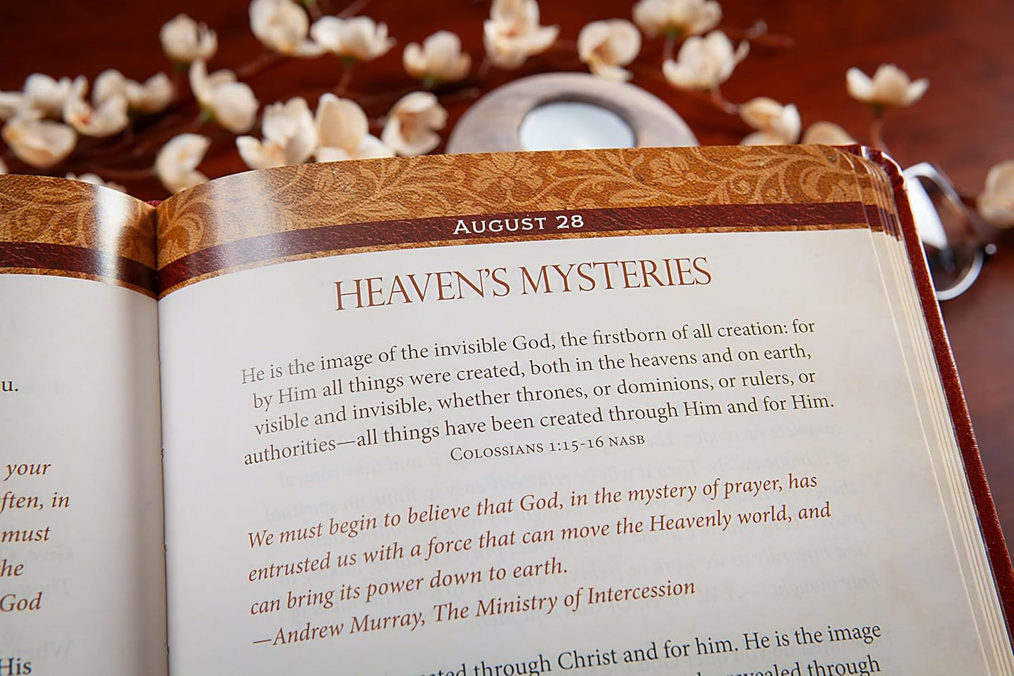 365 Daily Meditations inspired by Spurgeon, Murray, Augustine, and more.