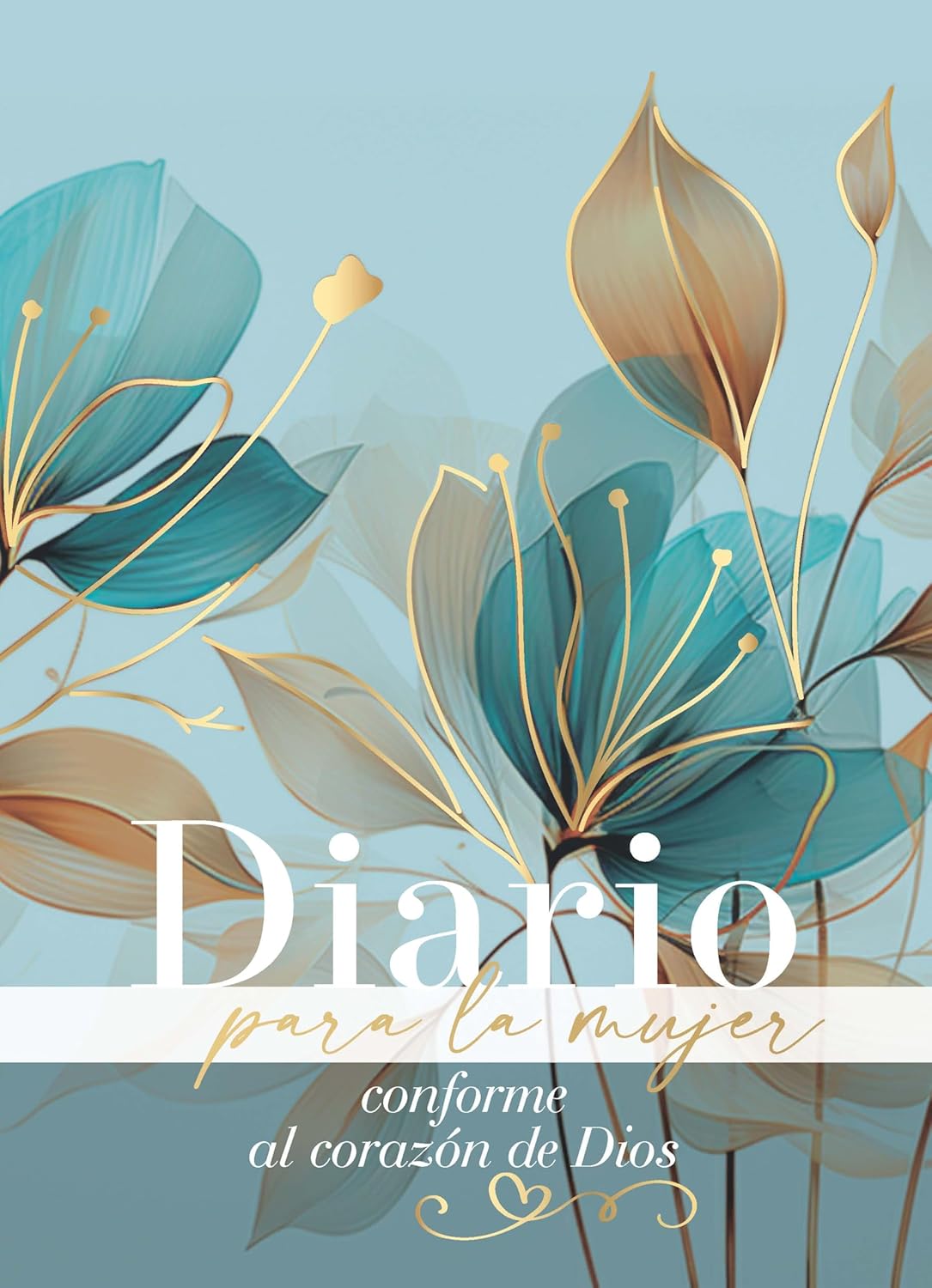 Diario para la mujer conforme al corazón de Dios - Edición pétalos (Journal for A Woman After God's Own Heart Bible): Edición pétalos