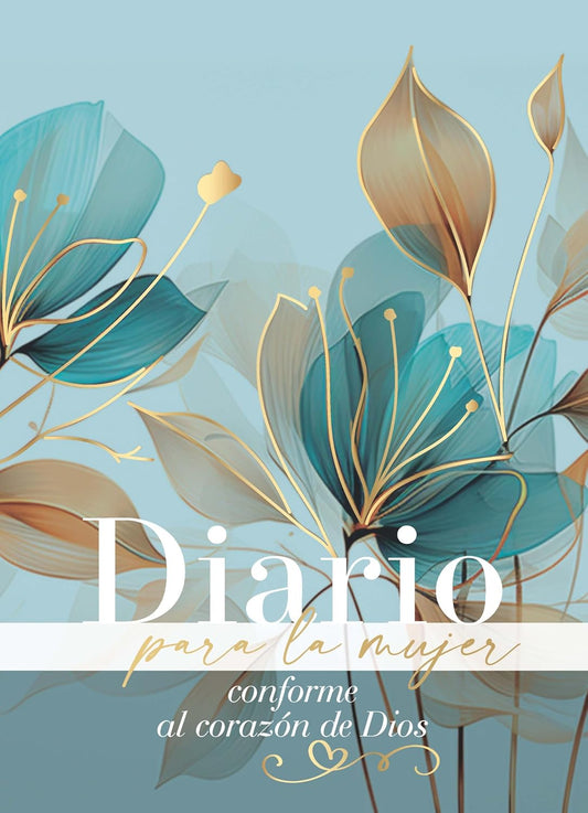 Diario para la mujer conforme al corazón de Dios - Edición pétalos (Journal for A Woman After God's Own Heart Bible): Edición pétalos
