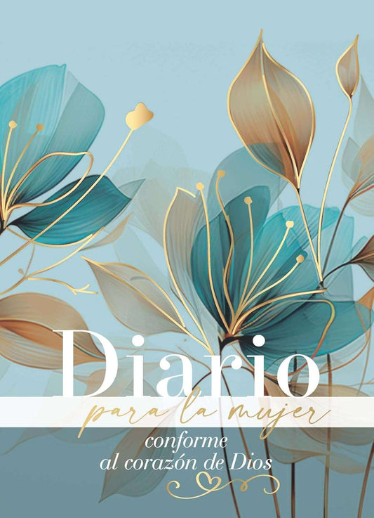 Diario para la mujer conforme al corazón de Dios - Edición pétalos (Journal for A Woman After God's Own Heart Bible): Edición pétalos