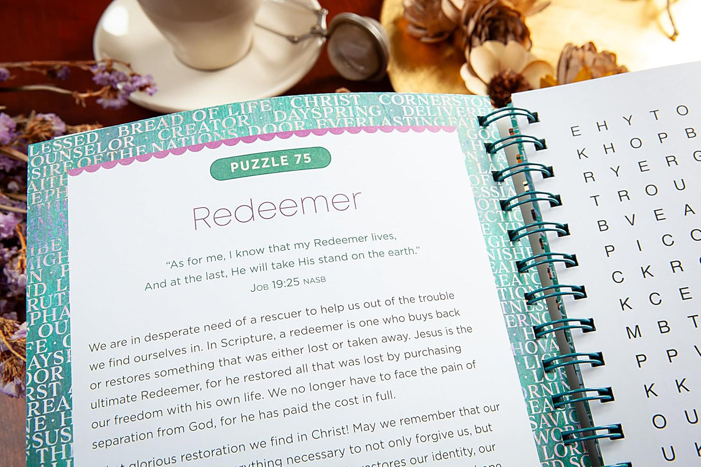 100 Meditations on the Names of Jesus: Word Search Devotional
