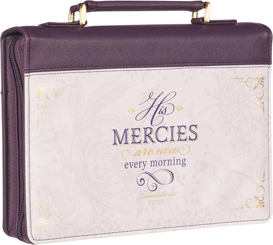 His Mercies Are New Dark Amethyst Purple