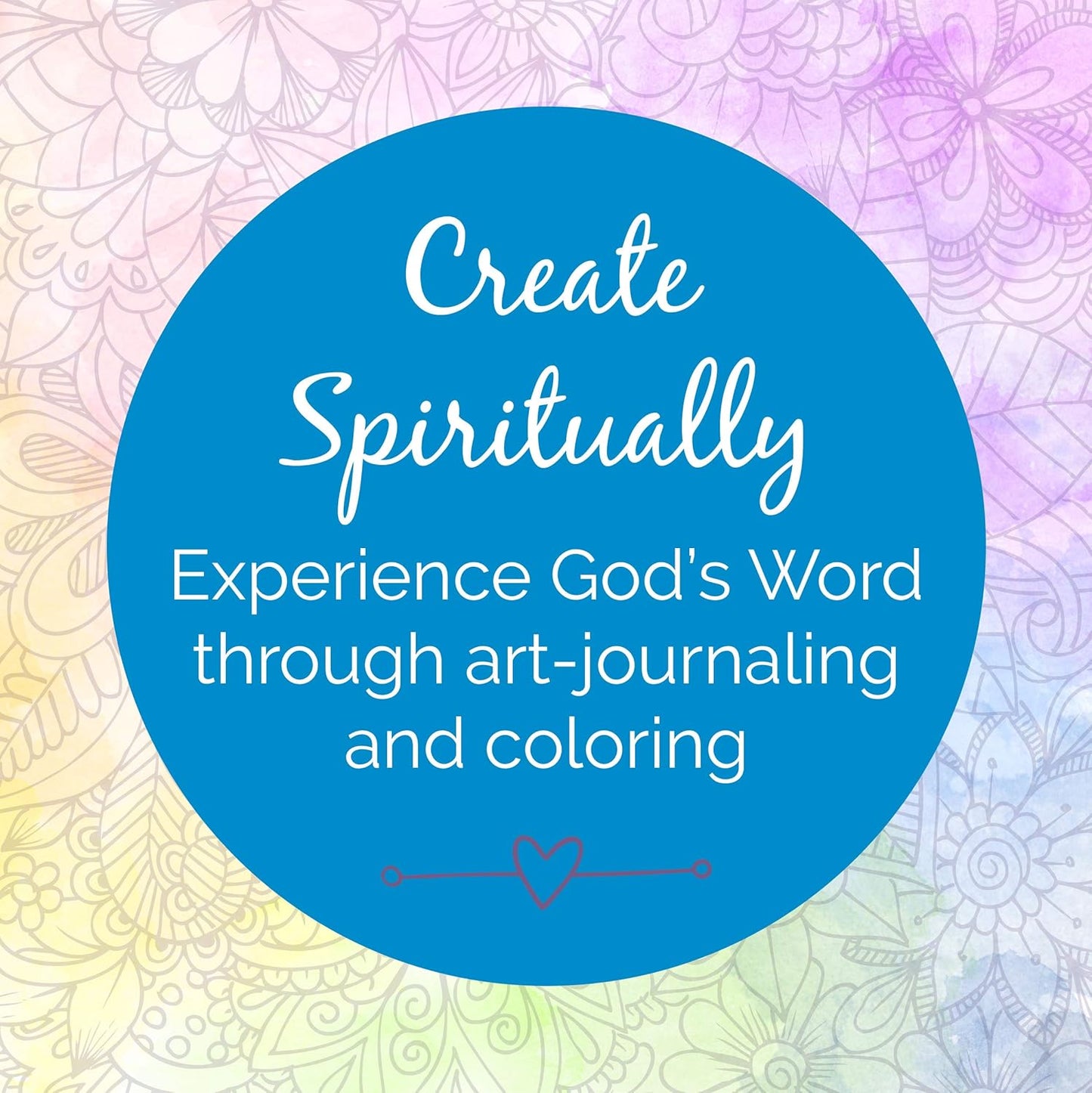 Tyndale NLT Inspire PRAISE Bible (LeatherLike, Purple Garden): Coloring Bible