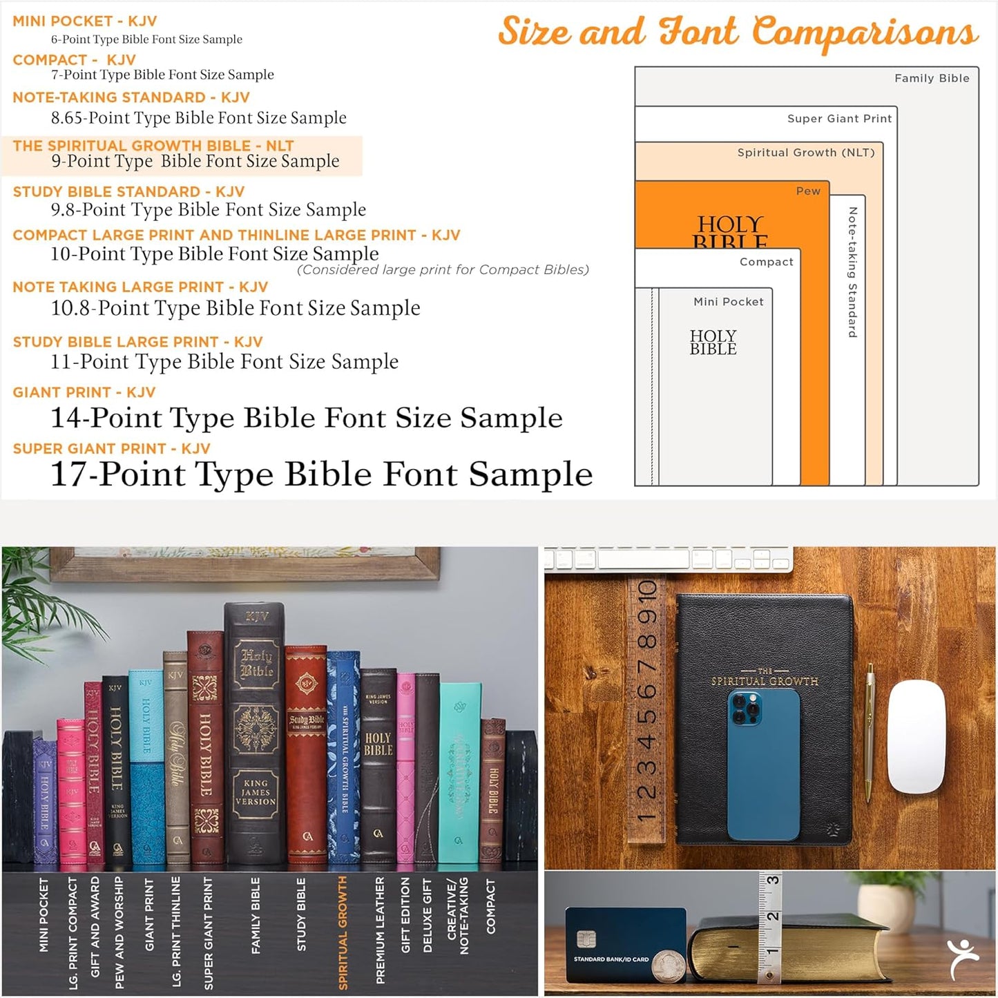 Pink Magnolia Faux Leather Spiritual Growth Bible