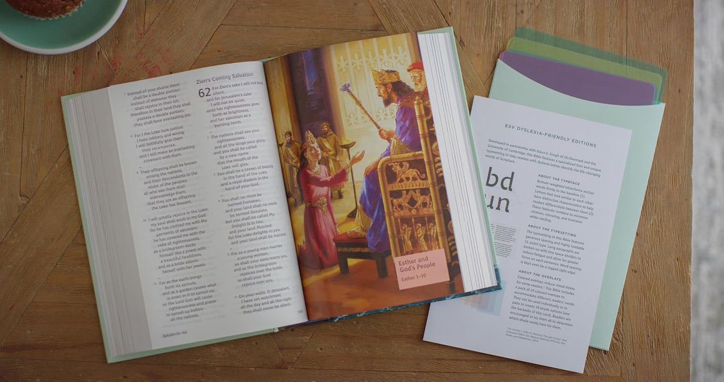 ESV Holy Bible for Kids: Dyslexia-Friendly Edition (Hardcover)