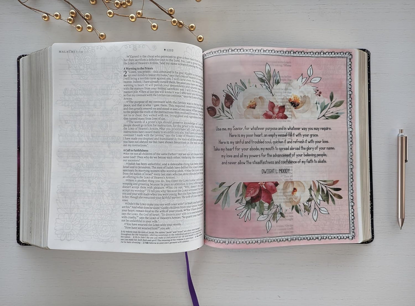 Inspire PRAYER Bible Giant Print NLT, Filament Enabled