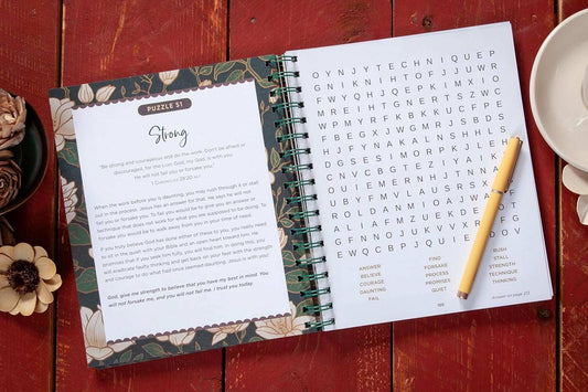 100 Days of Strength for Women: Bible Word Search Devotional