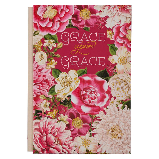 Journal Hardcover Grace Upon Grace  John 1:1