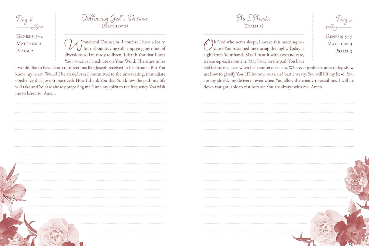 Pray through the Bible in a Year Journal