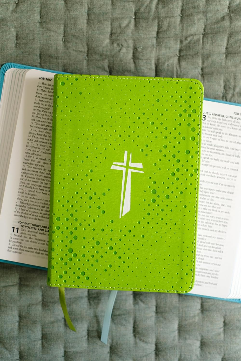 The One-Minute Bible for Kids: King James Version, Neon Green