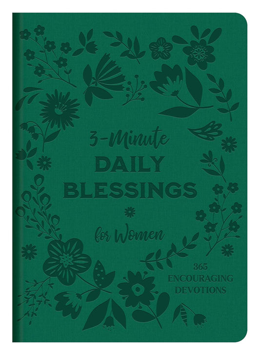 3-Minute Daily Blessings for Women (3-minute Devotions) Paperback
