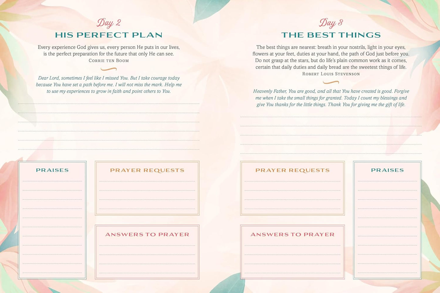 A Year of God's Goodness: A Prayer and Praise Tracker for Women