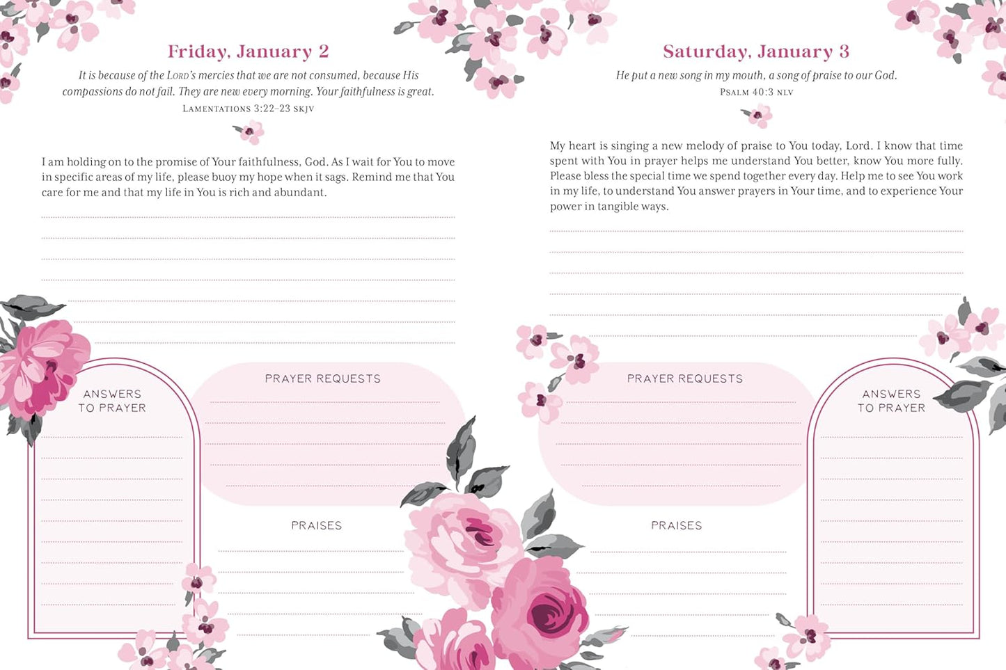 My Daily Prayer Plan: 2026 Edition: An Interactive Prayer Tracker for Women Hardcover