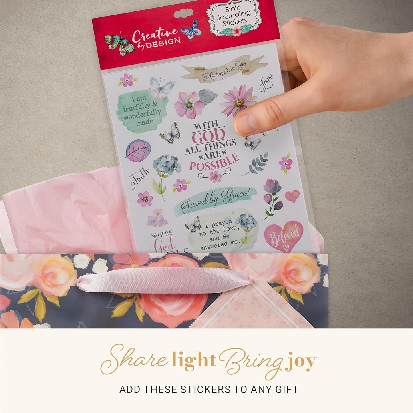 Colorful Stickers for Bible Journaling