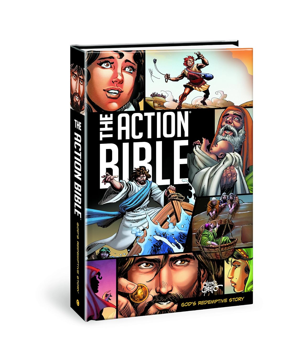 The Action Bible: God's Redemptive Story Hardcover