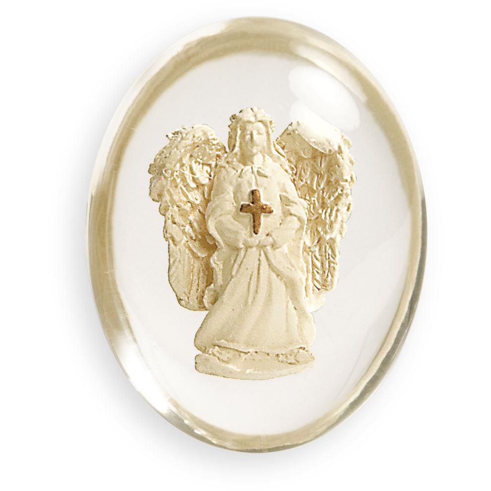 Angel with Cross Stone