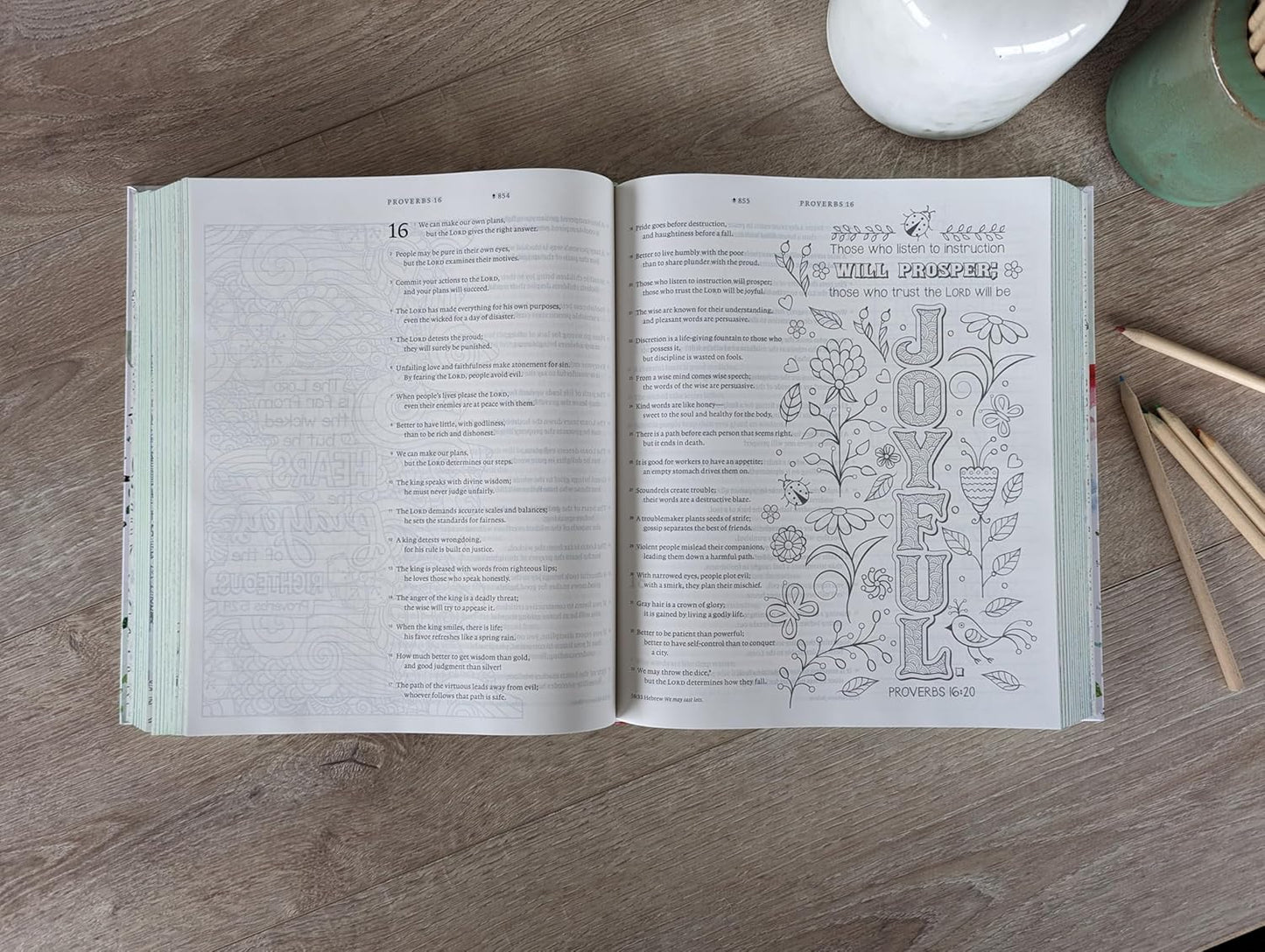 Inspire FAITH Bible Large Print NLT, Filament Enabled The Bible for Coloring & Creative Journaling
