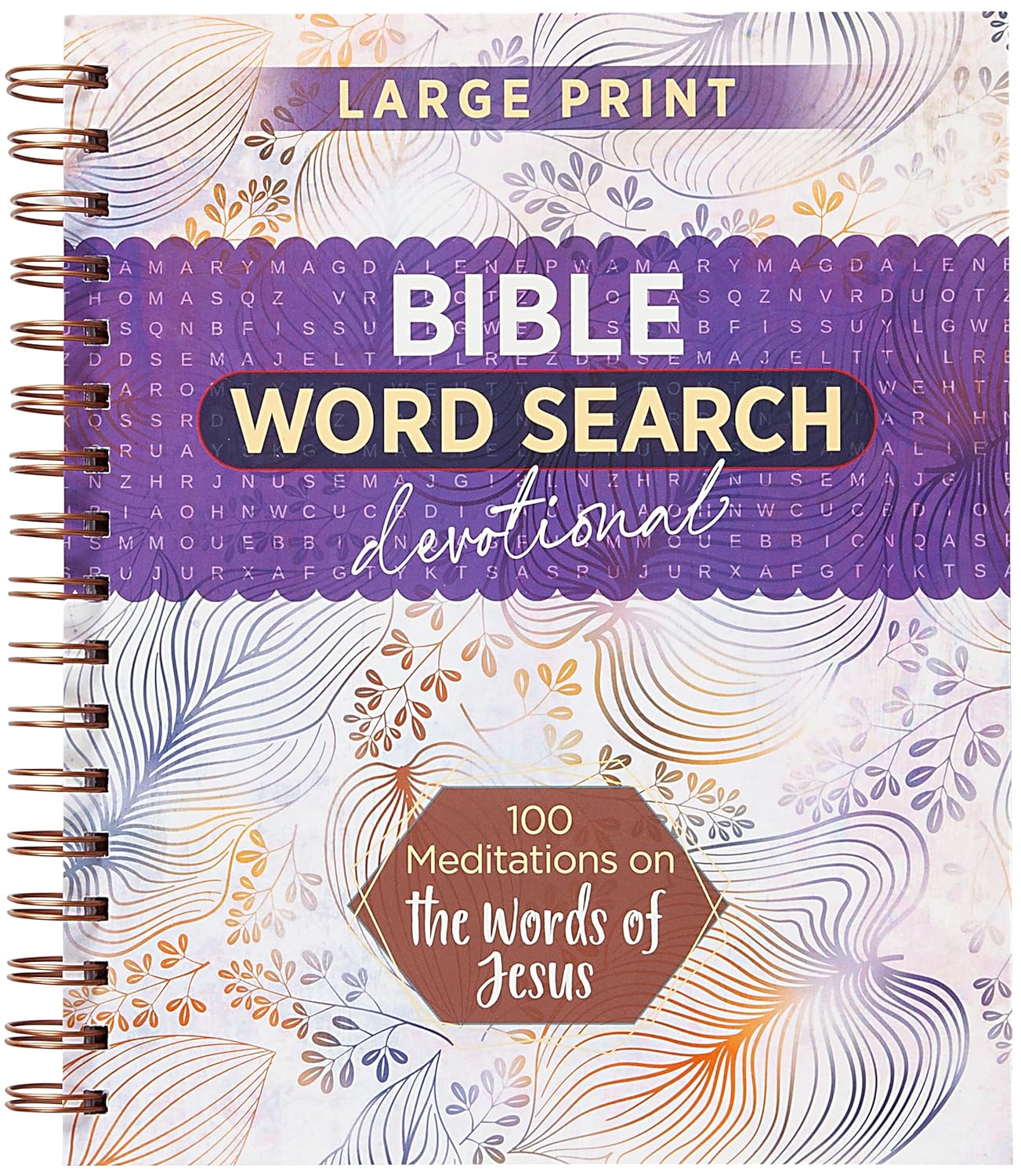 100 Meditations on the Words of Jesus: Word Search Devotional