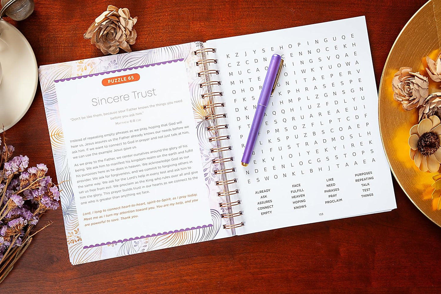 100 Meditations on the Words of Jesus: Word Search Devotional