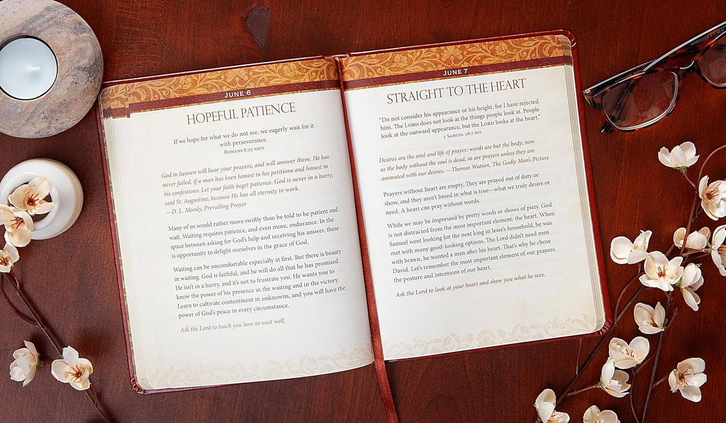 365 Daily Meditations inspired by Spurgeon, Murray, Augustine, and more.