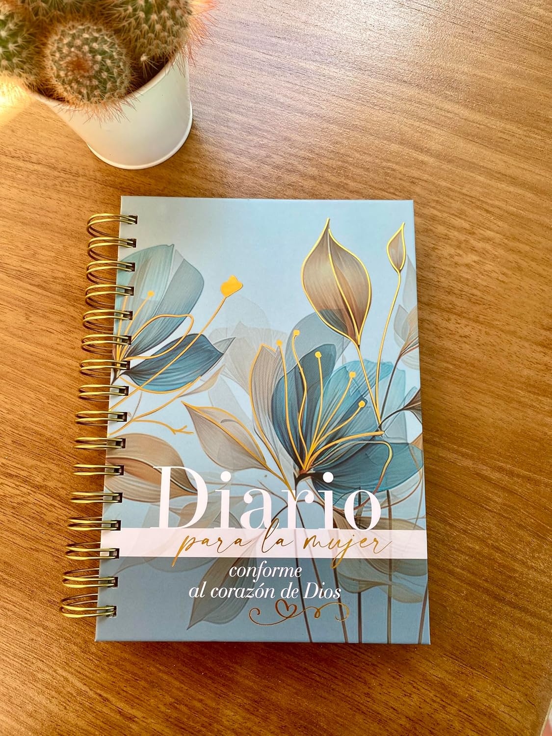 Diario para la mujer conforme al corazón de Dios - Edición pétalos (Journal for A Woman After God's Own Heart Bible): Edición pétalos