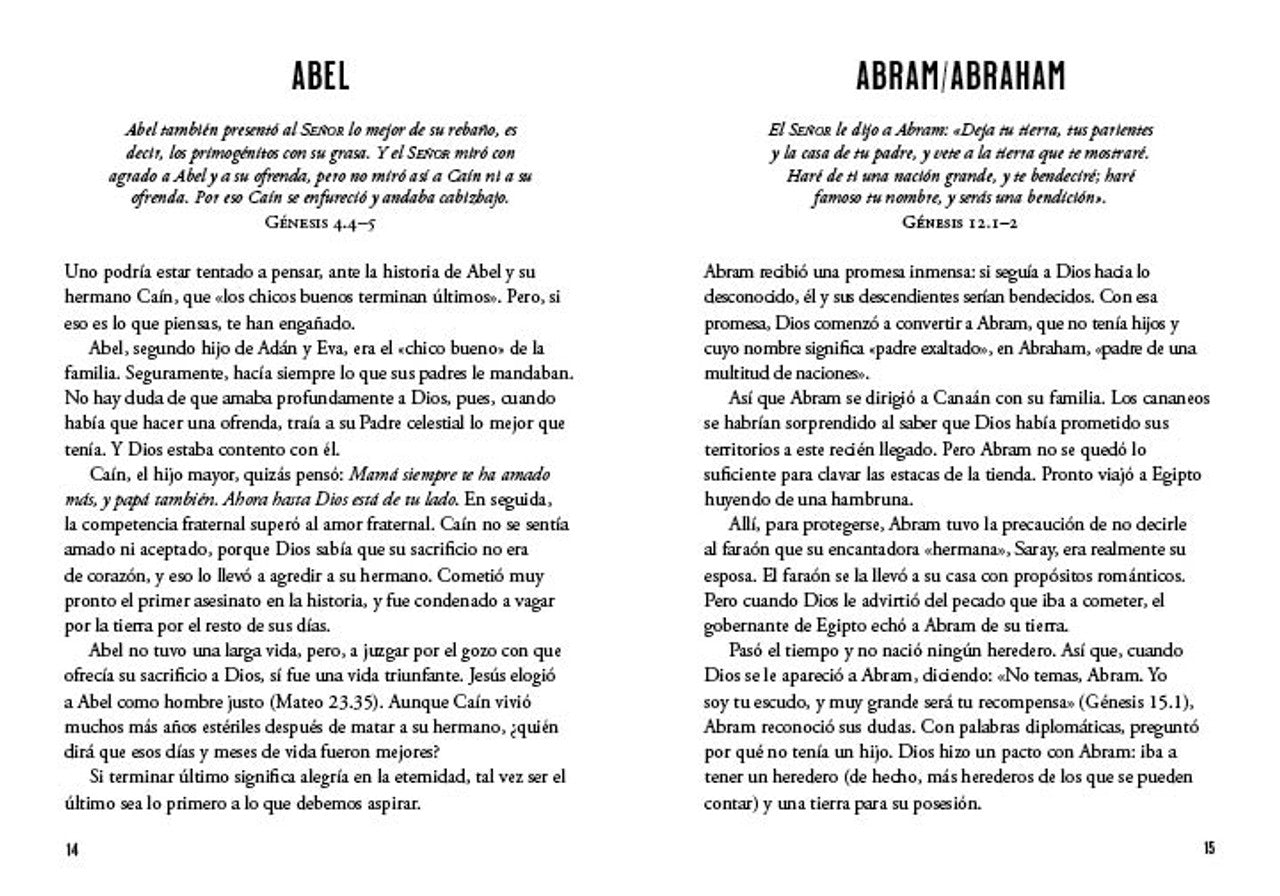 Los 100 hombres principales de la Biblia (The Top 100 Men of the Bible - Hardback edition)