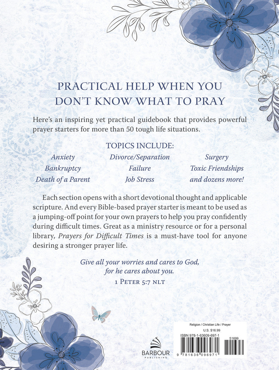 Prayers for Difficult Times: When You Don't Know What to Pray - Large Print