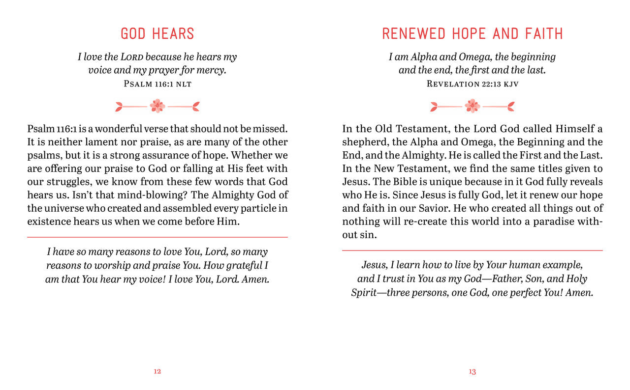 3-Minute Devotions for Women Large Print: 180 Inspirational Readings for Her Heart