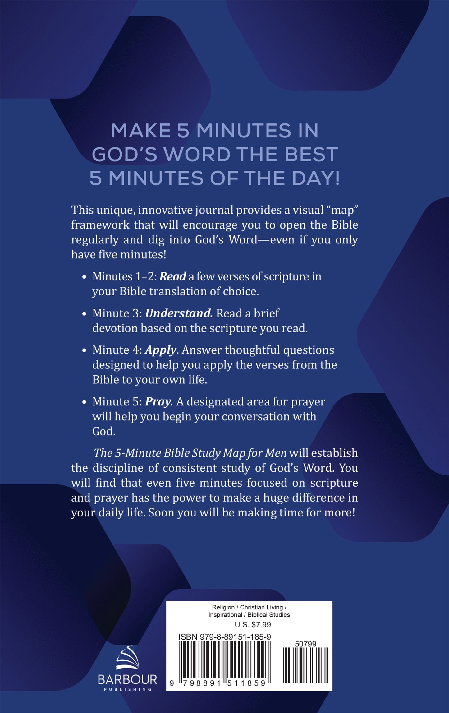The 5-Minute Bible Study Map for Men