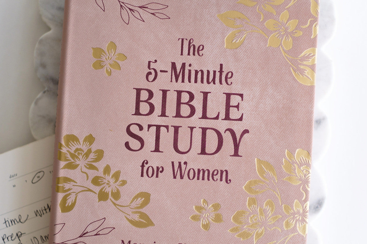 The 5-Minute Bible Study for Women: Morning and Evening Edition