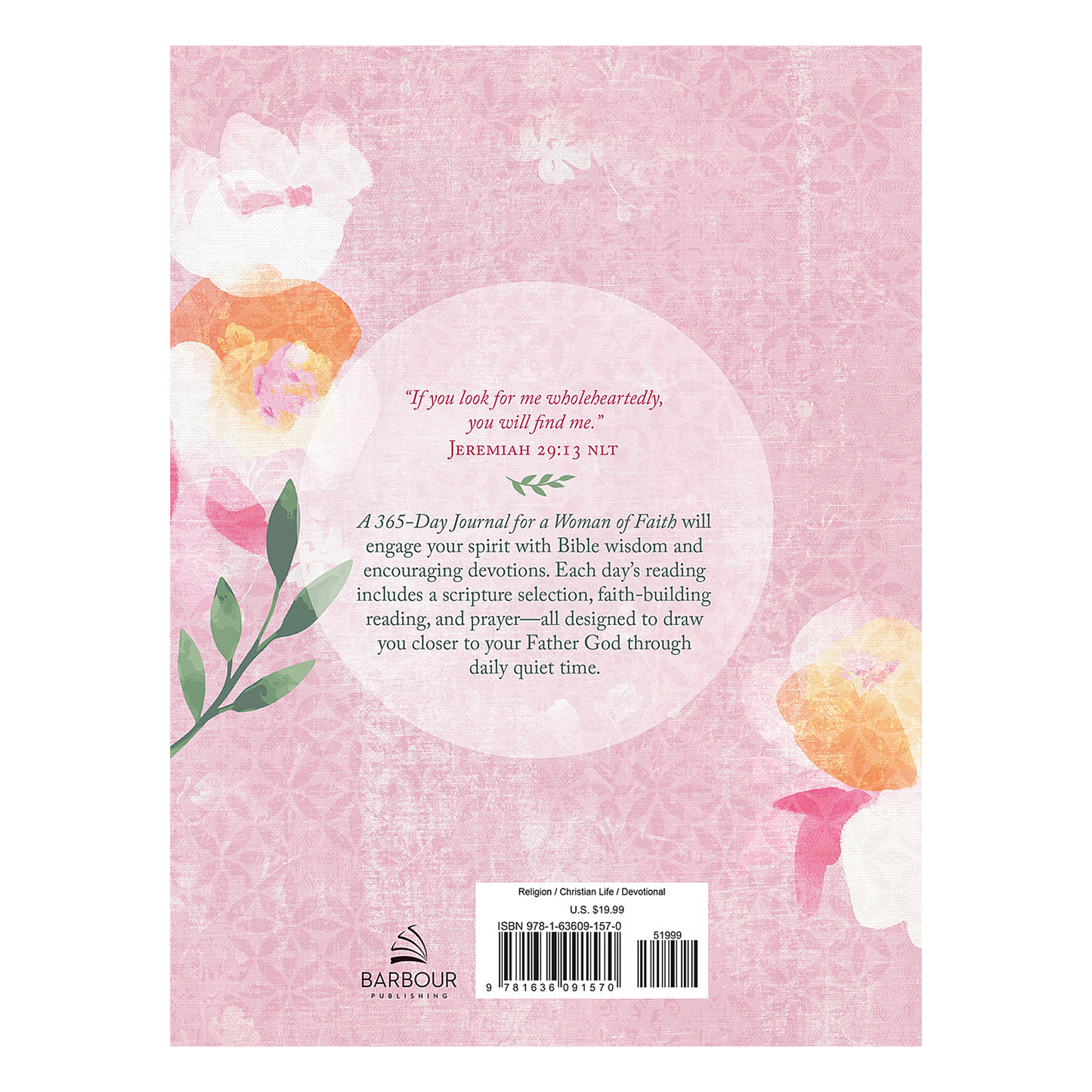 A 365-Day Journal for a Woman of Faith Hardcover