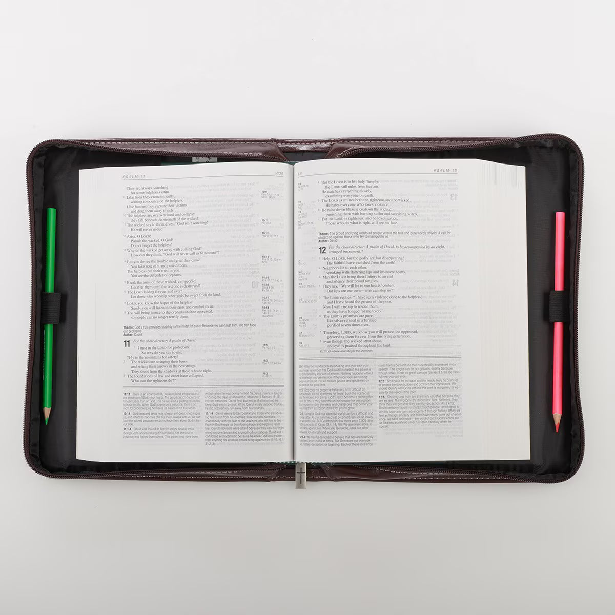 I Know the Plans Two-tone Brown Faux Leather Classic Bible Cover - Jeremiah 29:11