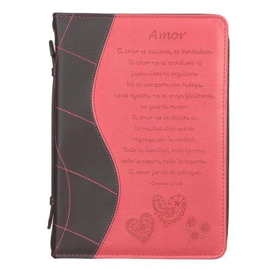 Amor para Biblias Fe, Rosado – 1 Corintios 13:4-8