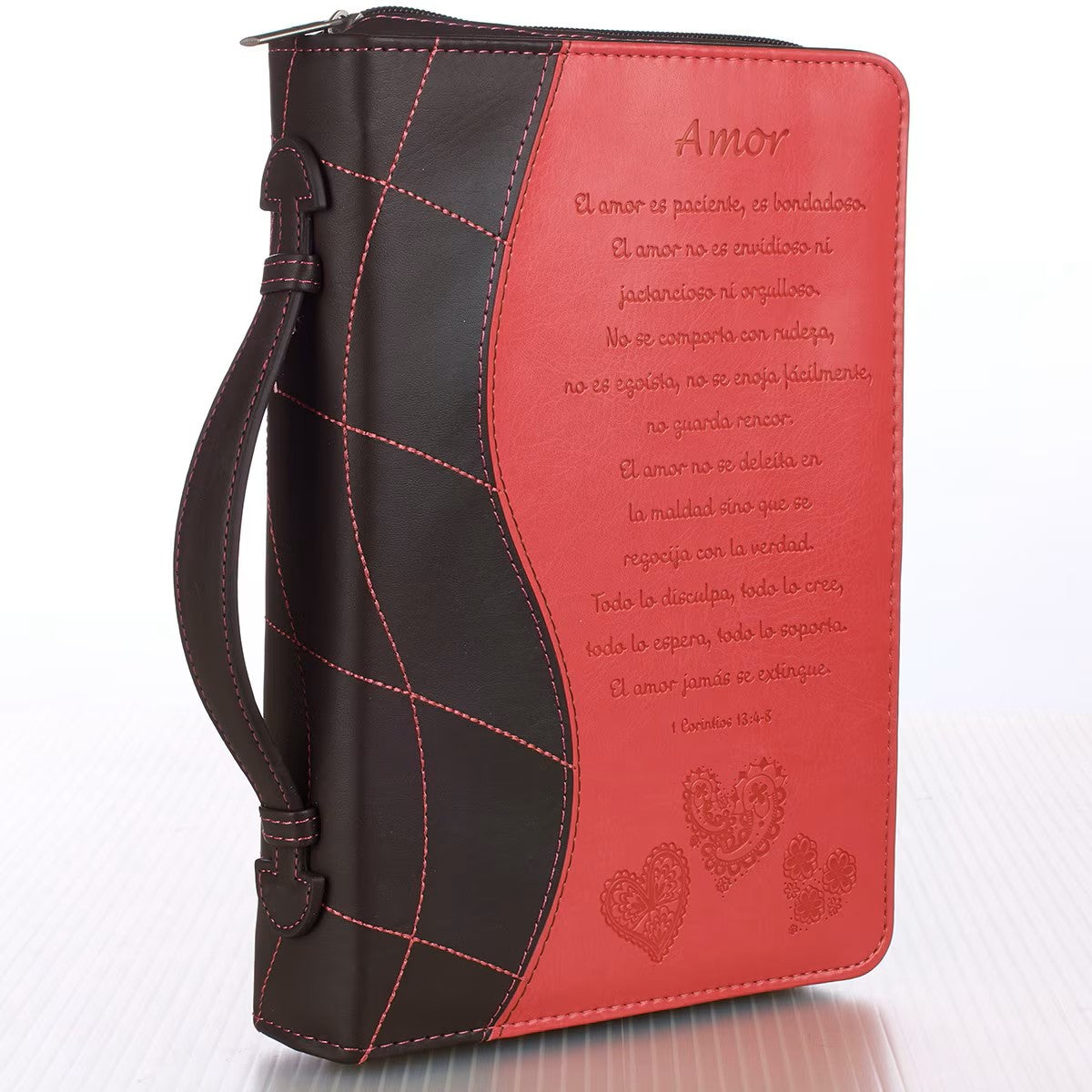 Amor para Biblias Fe, Rosado – 1 Corintios 13:4-8