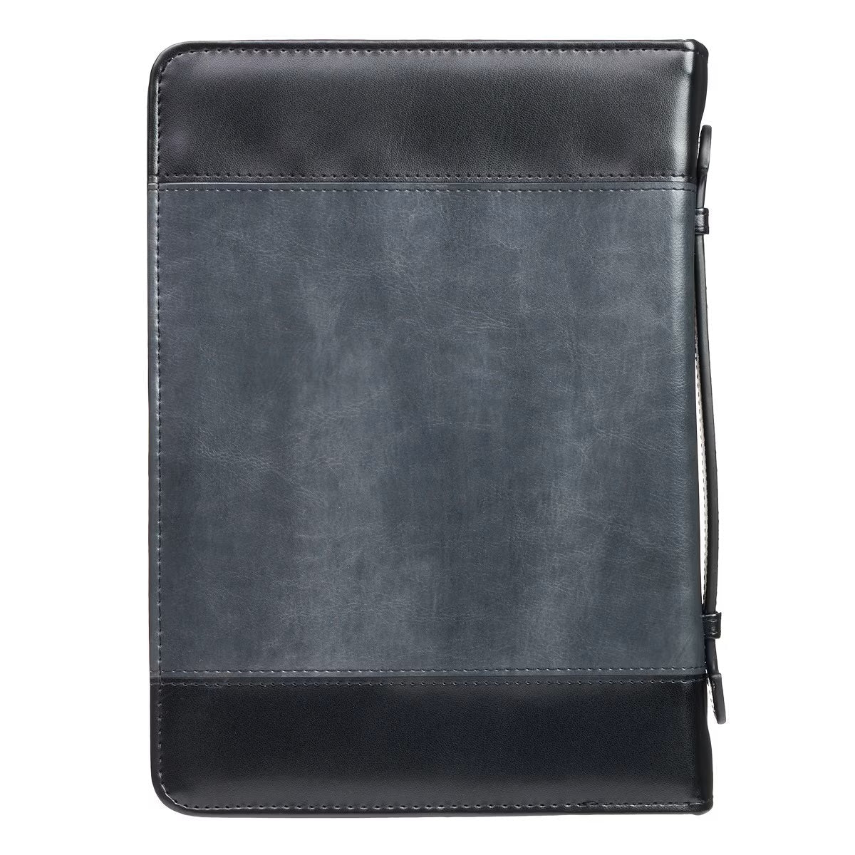 Be Strong Lion Two-Tone Classic Bible Cover - Joshua 1:9
