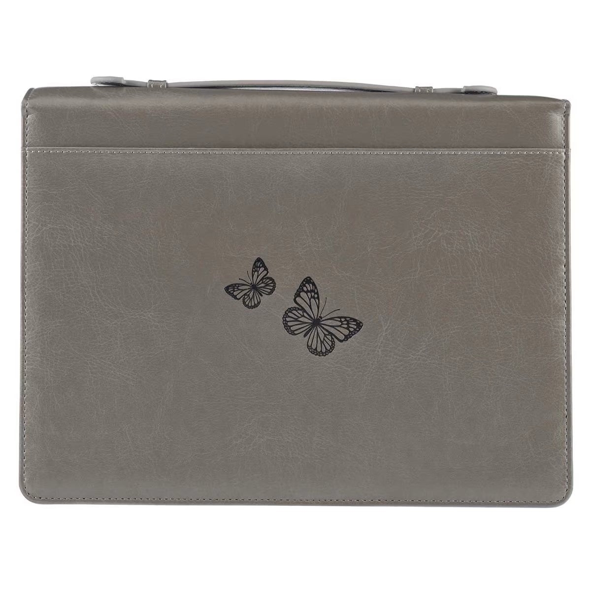 Be Still And Know Faux Leather Bible Cover - Psalm 46:10 (Extra Large)
